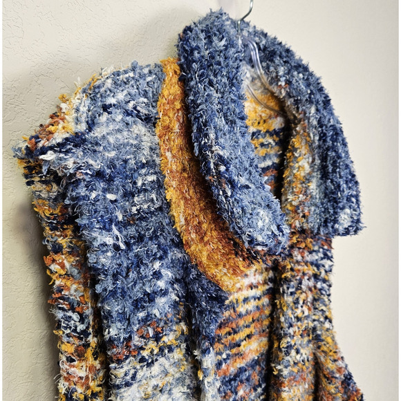 Anthropologie Pilcro Womens 3X Sweater Vest Long Cardigan Duster Boho Western - Picture 4 of 16